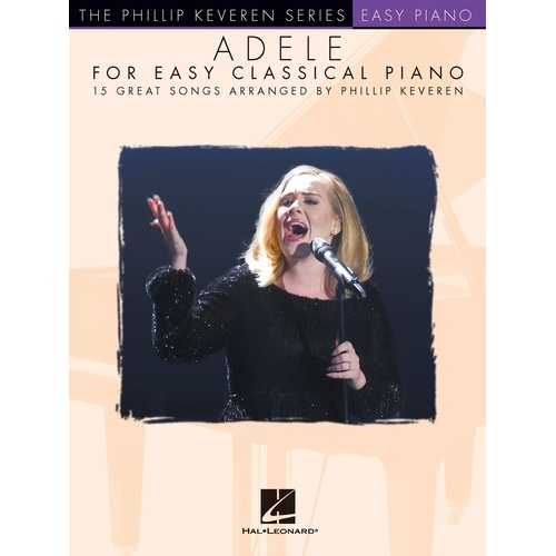 Adele For Easy Classical Piano Keveren Easy Piano (Softcover Book)