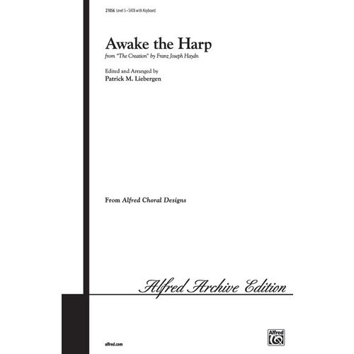 Awake The Harp SATB Level 5