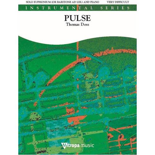 Doss - Pulse For Euphonium/Piano (Softcover Book)