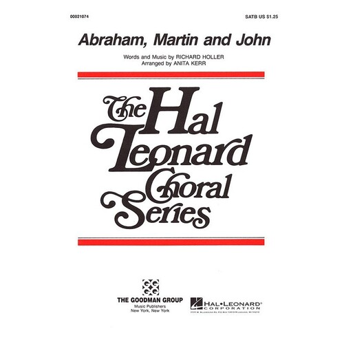 Abraham Martin John SATB