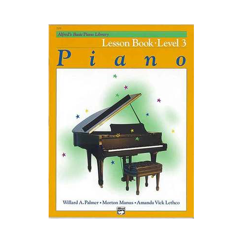 ABPL Lesson Book 3 - Piano Method with Interval Recognition, New Time Signatures, and Major/Minor Triads