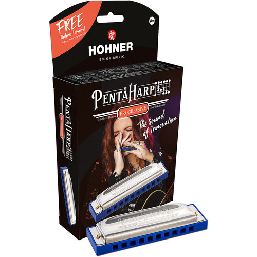Hohner Progressive Series PentaHarp Harmonica Key of A-minor
