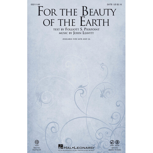 For The Beauty Of The Earth SATB (Octavo)