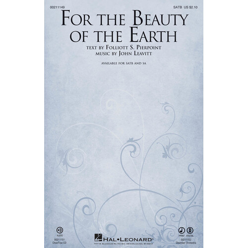 For The Beauty Of The Earth ChoirTrax CD (CD Only)