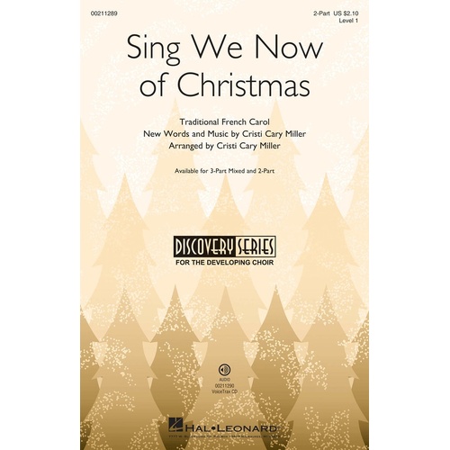 Sing We Now Of Christmas 2 Part (Octavo)