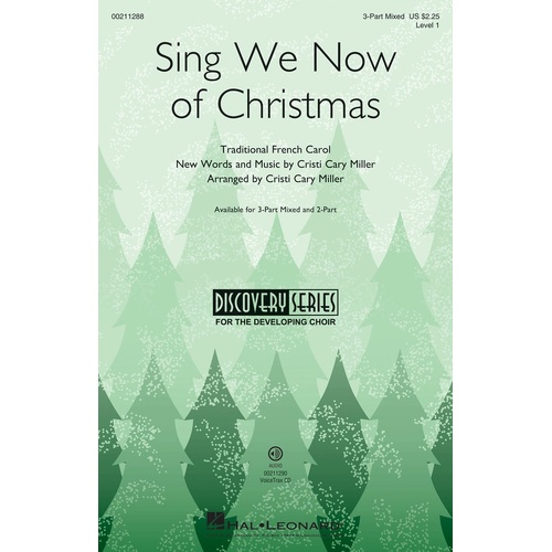 Sing We Now Of Christmas VoiceTrax CD (CD Only)