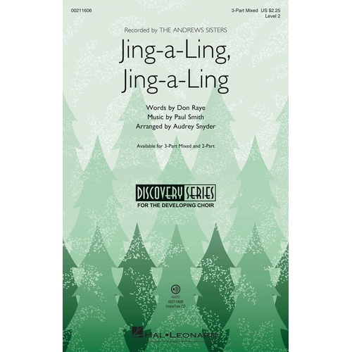 Jing-A-Ling Jing-A-Ling VoiceTrax CD (CD Only)