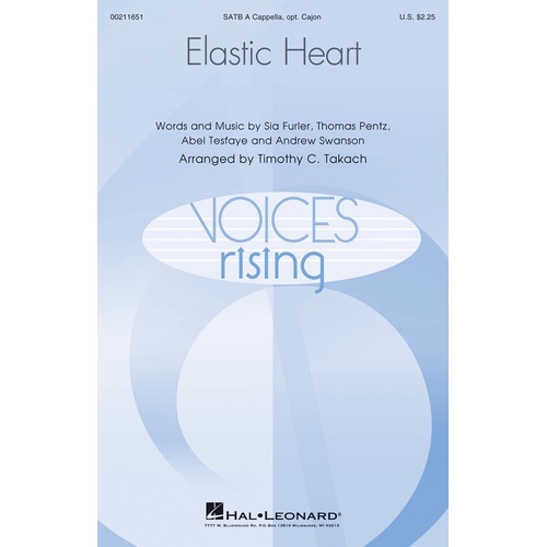 Elastic Heart SATB A Cappella (Octavo)