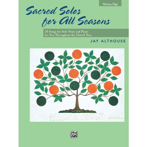 Sacred Solos For All Book Only Medium High