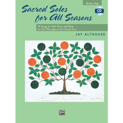 Sacred Solos For All Book/CD Medium High