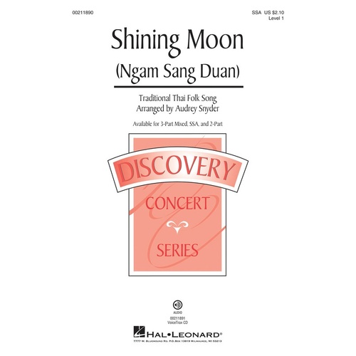 Shining Moon (Ngam Sang Duan) SSA (Octavo)