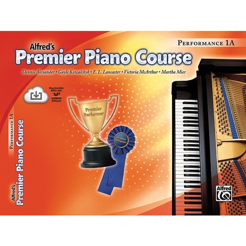 Premier Piano Course Performance 1A Book/CD