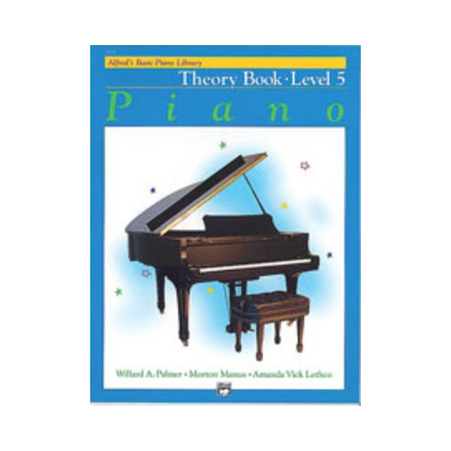 ABPL Theory Book 5 - Piano Sheet Music and Method Book with Games and Quizzes