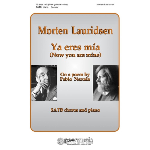 Ya Eres Mia For SATB Divisi Chorus (Octavo)