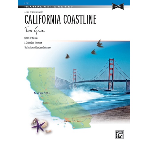 California Coastline Piano Sheet Music