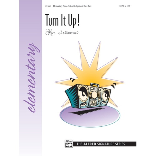 Turn It Up Piano Signature Series Sheet Music