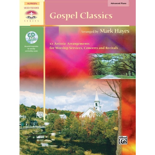 Gospel Classics Piano Book/CD