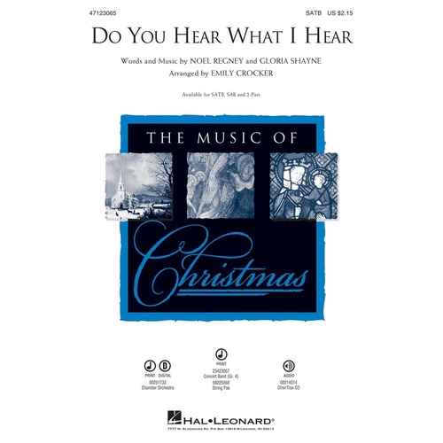 Do You Hear What I Hear ChoirTrax CD (CD Only)