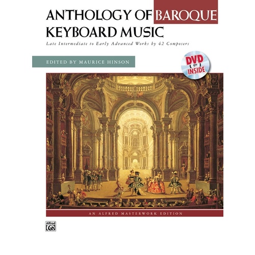Anthology Of Baroque Keyboard Music Book/DVD