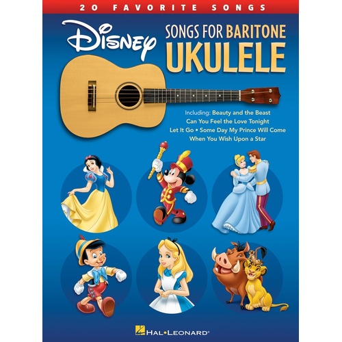 Disney Songs For Baritone Ukulele 