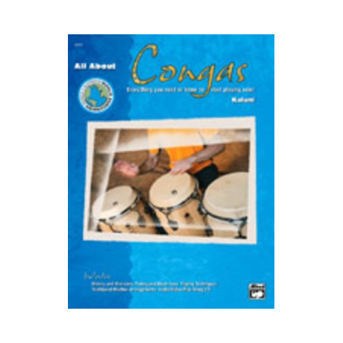 All About Congas Book and CD - Percussion Sheet Music