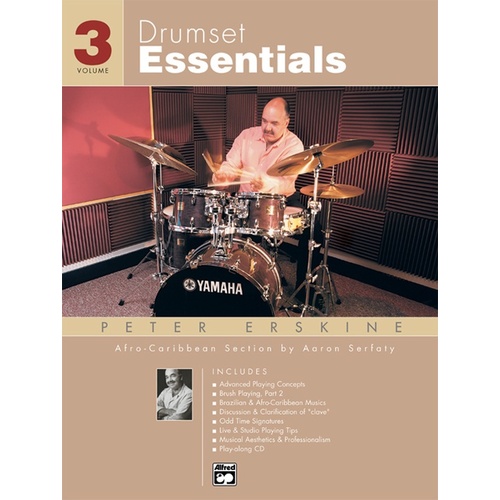 Drumset Essentials Book 3 Book/CD