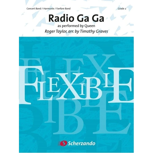 Radio Ga Ga 4-Part Flexible Ensemble by Roger Taylor