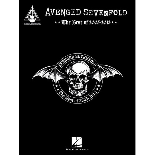 Avenged Sevenfold - Best of 2005-2013 Guitar Tab Book