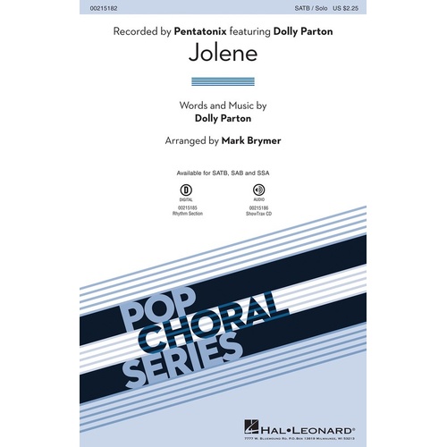 Jolene ShowTrax CD (CD Only)