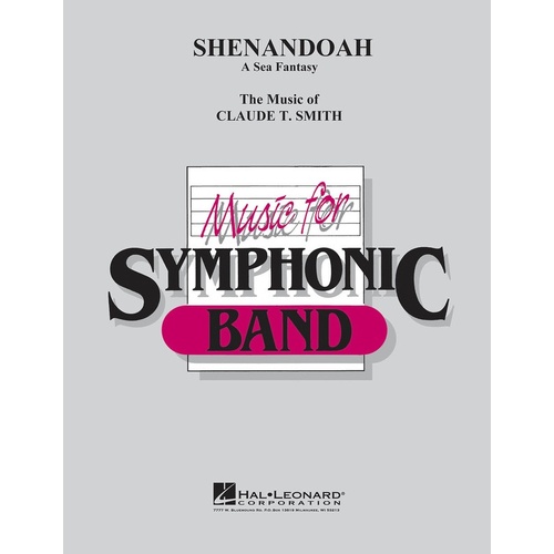 Shenandoah A Sea Fantasy Concert Band 4 (Music Score/Parts)