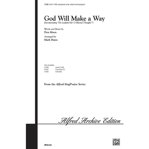God Will Make A Way SATB