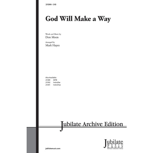 God Will Make A Way SAB