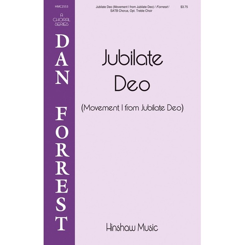 Jubilate Deo Expanded Chamber Score