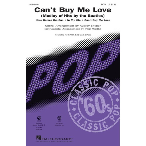 Cant Buy Me Love SATB (Octavo)