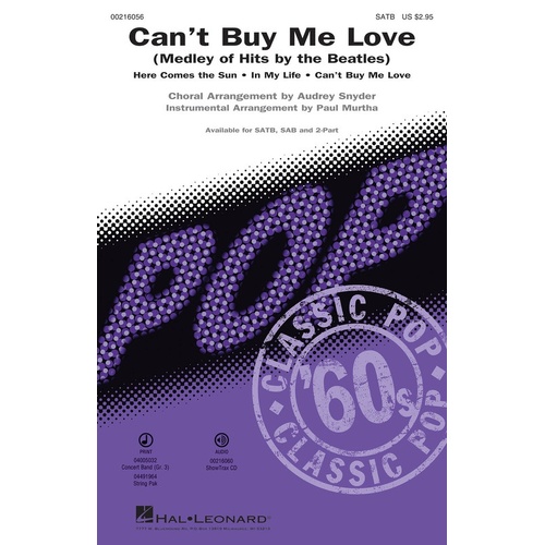 Cant Buy Me Love ShowTrax CD (CD Only)