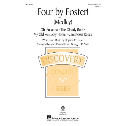 Four By Foster! VoiceTrax CD (CD Only)