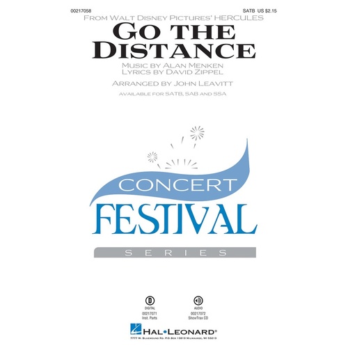 Go The Distance SATB 