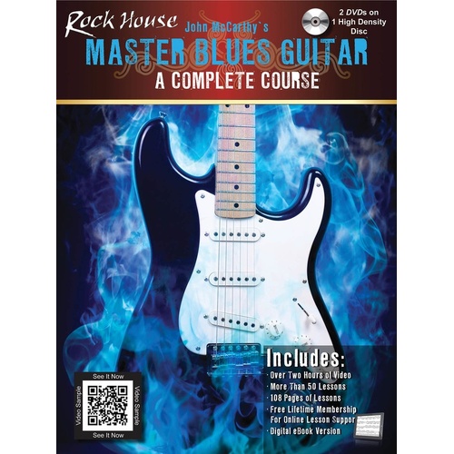 Rock House Master Blues Guitar Book/DVD (Softcover Book/DVD)