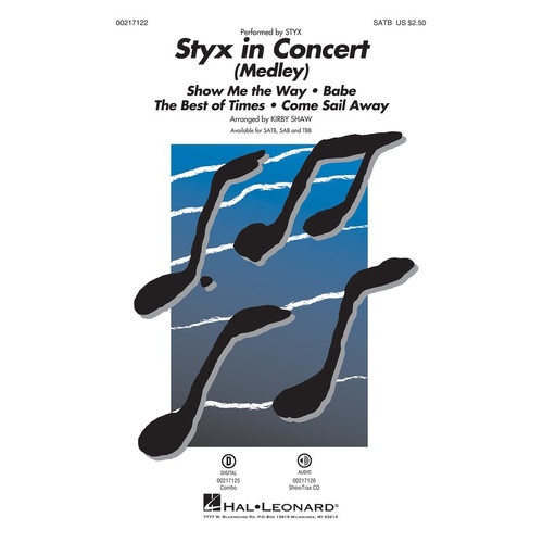Styx In Concert ShowTrax CD (CD Only)