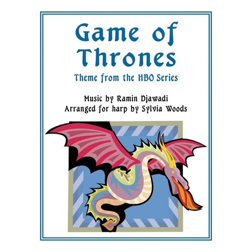 Game of Thrones Harp Solo - Hal Leonard, 8 Pages, Two Arrangements for Different Harp Sizes