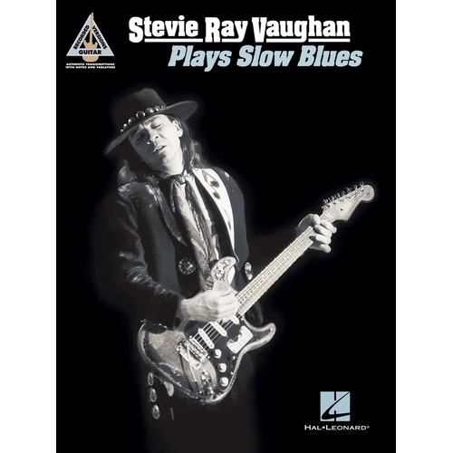 Stevie Ray Vaughan - Plays Slow Blues Guitar TAB Rv (Softcover Book)