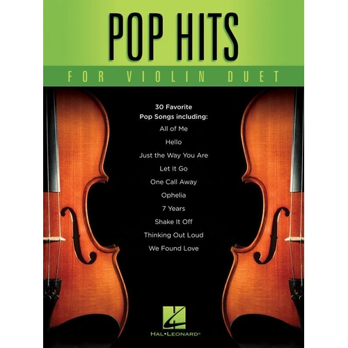 Pop Hits For Violin Duet (Softcover Book)