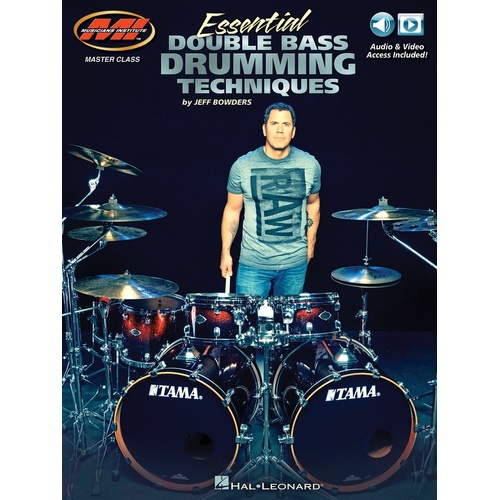 Essential Double Bass Drumming Techniques Book/Online Media (Softcover Book/Online Media)
