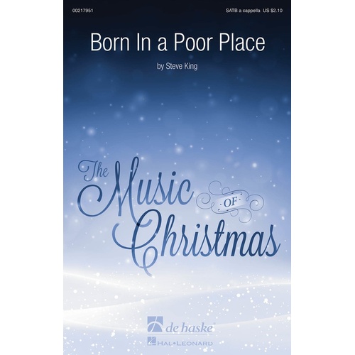 Born In A Poor Place SATB A Cappella (Octavo)