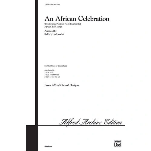 African Celebration Choral Sheet Music for Choirs
