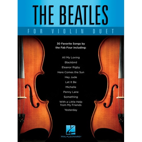 The Beatles For Violin Duet (Softcover Book)