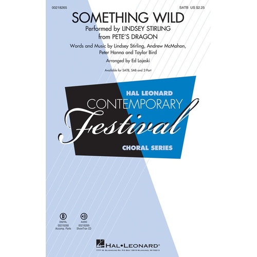 Something Wild SATB (Octavo)