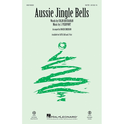 Aussie Jingle Bells SAB (Octavo)