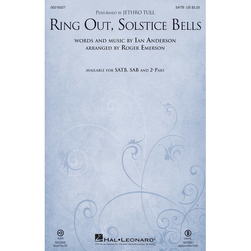 Ring Out Solstice Bells ShowTrax CD (CD Only)