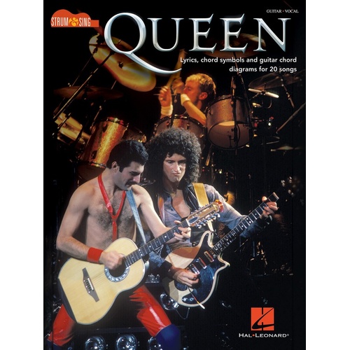 Queen - Strum and Sing Guitar (Softcover Book)